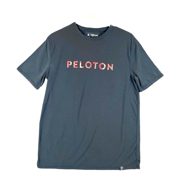 Peloton x Fourlaps Tee stretch Mens Small - Picture 4 of 9